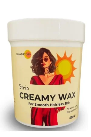 Strip Creamy Wax (650G) Strip pack free