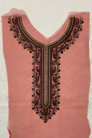 Sapphire Multi Orange neckline