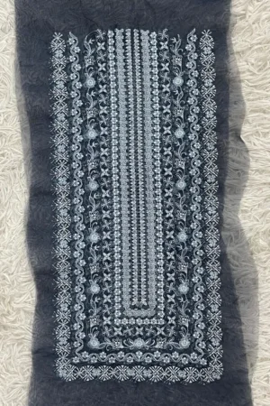 Sapphire Blue wide Neckline