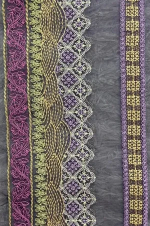 ETHNC Luxe Purplish Wide Border