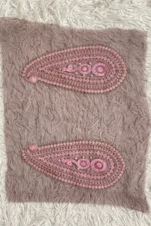 Sapphire Pair of Motifs (Greyish Maroon)
