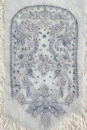 Sapphire Backside Large Motif (Aqua)