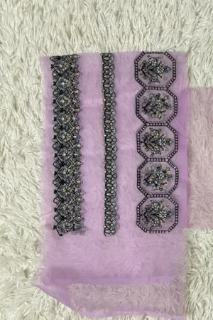 Sapphire Lavender Wide Border