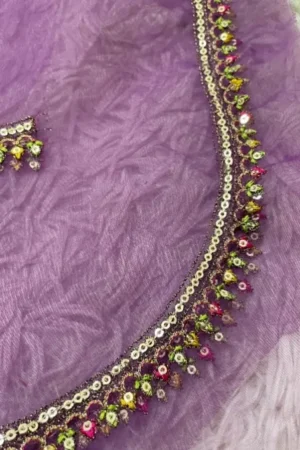 CrossStitch Purple Back Armhole