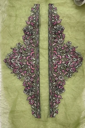 Sapphire Green and Purple Bunches