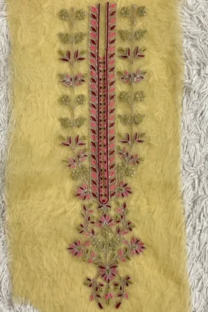 Sapphire Yellow Neckline