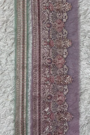 Imrozia Purple & Ice Green Set of Borders
