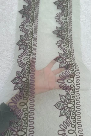 Sapphire Purple Set Pair of lines