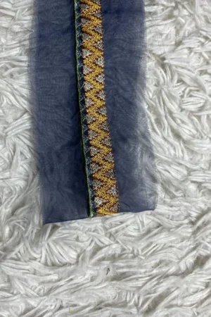 Yellow and blue Hemline