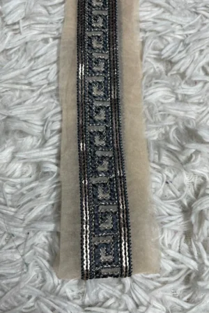 Grey Embroidery SleevesLine