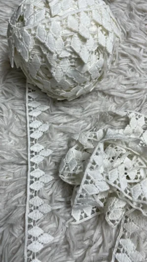 Dyeable Milky Lace
