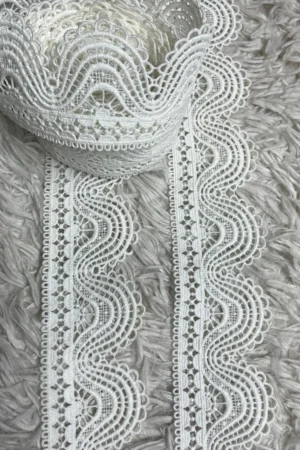 Dyeable 3D Milky Lace