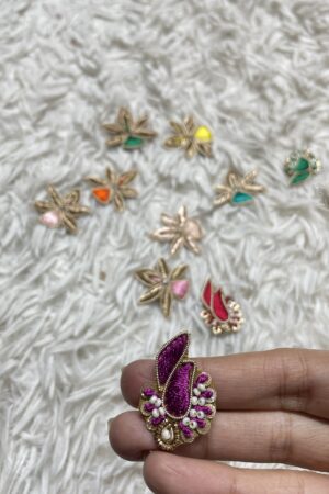 Set of 10 HandCrafted Zardozi