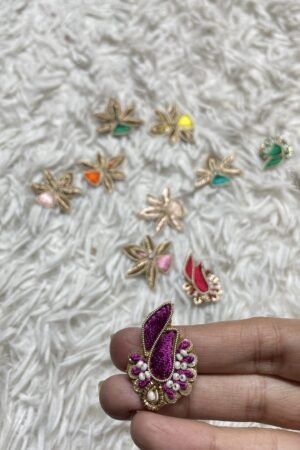 Set of 10 HandCrafted Zardozi