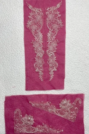 Sapphire Shocking Pink Set (Neckline + 2 Corners)