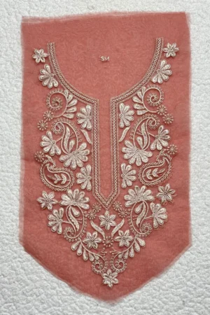 Nishat Offwhite Embroidery Neckline