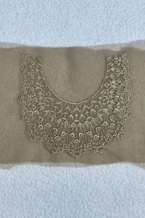 Sapphire Round Bottom Neckline