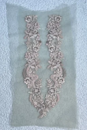 Maria B. Floral Neckline