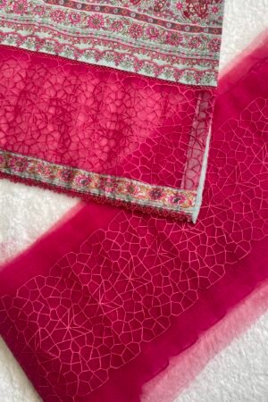 Shocking Pink Wide Border