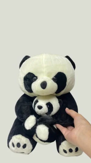 Imported Stuff toy Panda with Baby